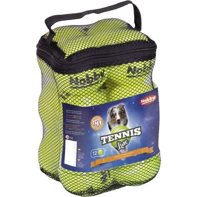 Nobby Tennisboll M 6,5 cm; 12 nätficka