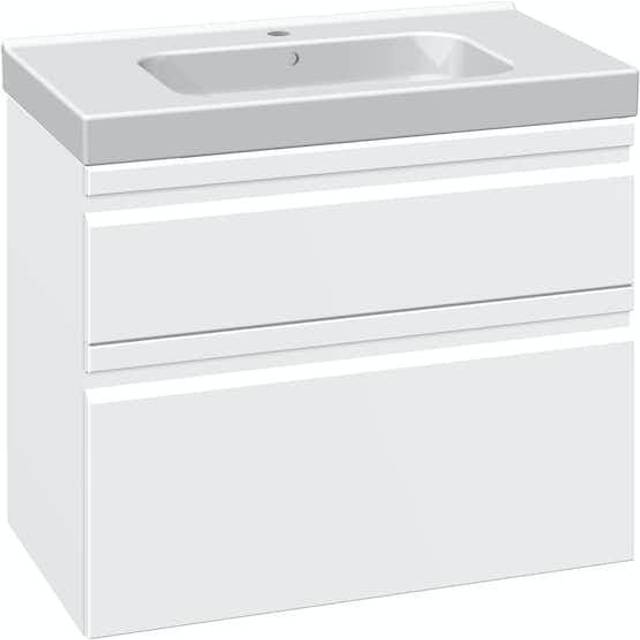 Dansani Luna Menuet Kommodpaket 81 cm Vit matt