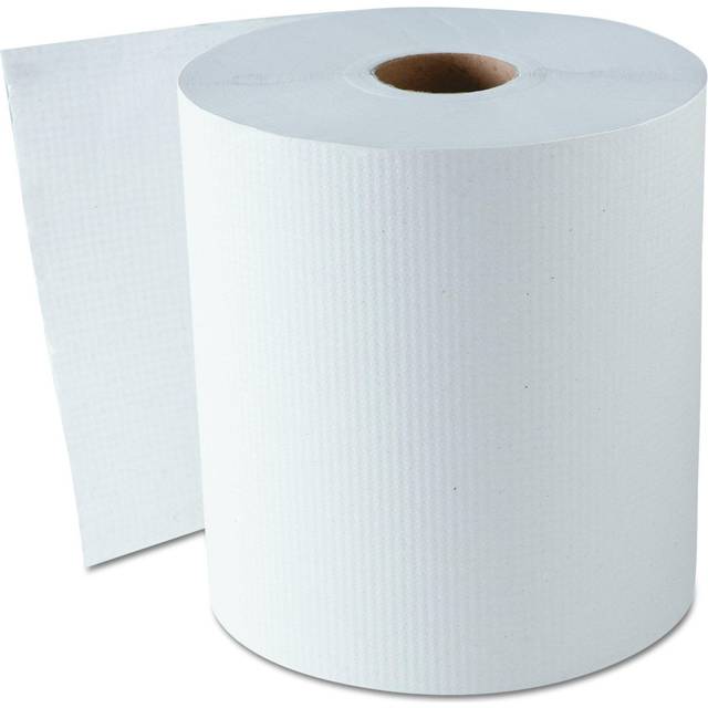 GEN 1820 Hardwound Roll Towels  White  8 x 800 ft Case of 6