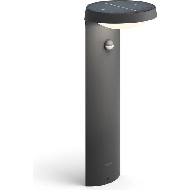 Philips Tyla piedestal 1,2 W, Udendørs piedestal/postbelysning, Sort, IP44, Have, Midlertidig, Have, Terrasse