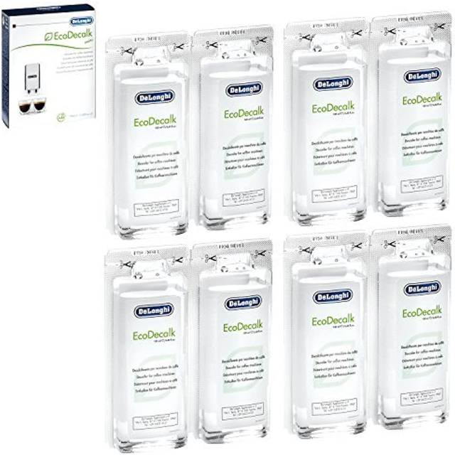 Delonghi EcoDecalk Mini 2 x 100ml Descaler (Pack of 1)-White