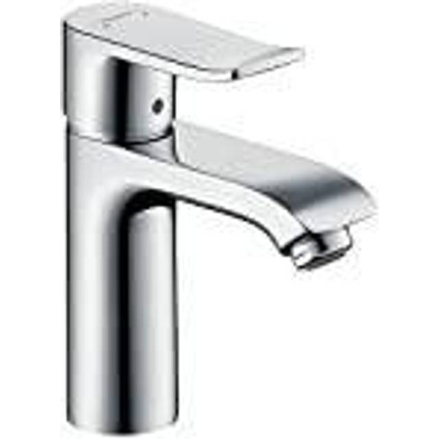 Hansgrohe Metris Chrome Single Lever Basin Mixer Tap 110 Without Waste