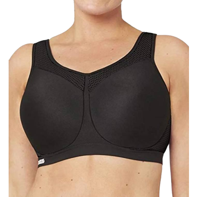 Glamorise 9066 Sport Bra - Black - 44B