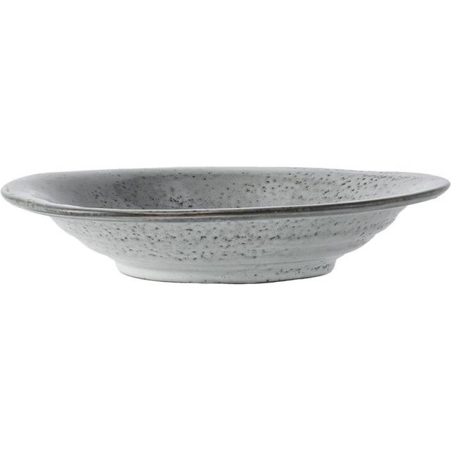 Rustic Soup Plate 25 cm, Grey/Blue
