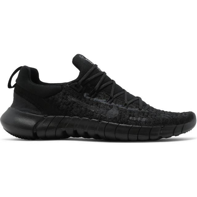 NIKE Men's Free RN 5 0 2021 Running Shoe  Black/Black-Off Noir  10 UK