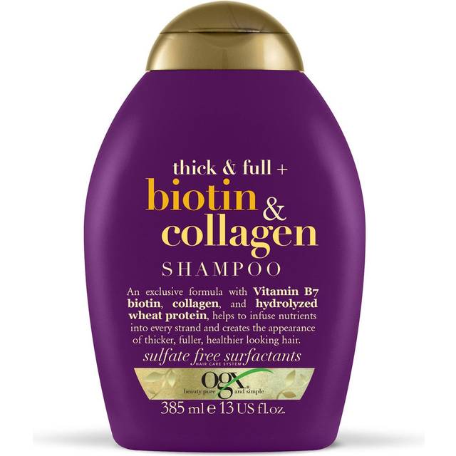 OGX Biotin & Collagen Förtjockande schampo för hårvolym 385 ml