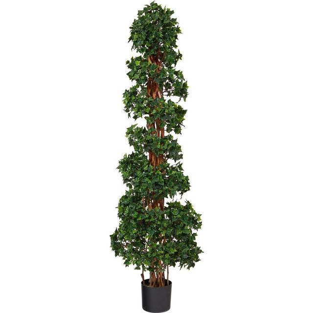 5.5 English Ivy Topiary Spiral Artificial Tree UV Resistant (Indoor/Outdoor)