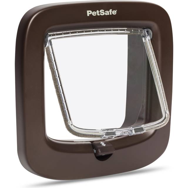 PetSafe Manual Locking Cat Flap-Brown