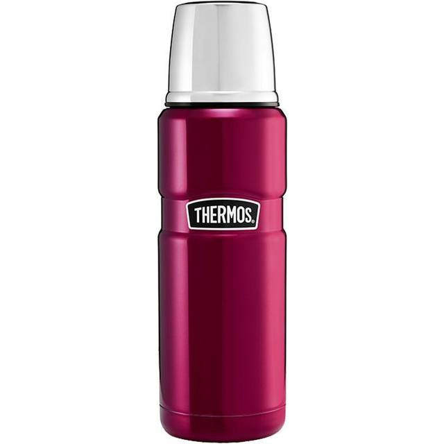 Thermos Stainless King Flask, Matt Black, 470 ml