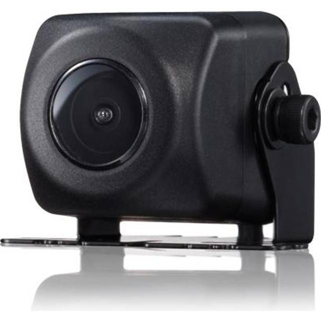 Pioneer ND-BC8 backkamera, 0,31 megapixel CMOS-sensor, 10m kabel, 129° horisontell betraktningsvinkel, 14,4V DC strömförsörjning, kompakta mått, fri sikt bakifrån