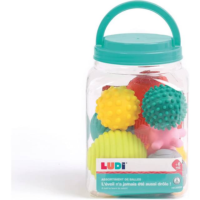 Ludi – Sensory Balls - 8 pcs. (LU30055)
