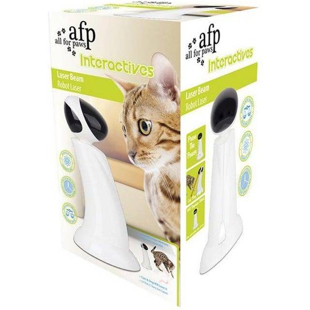 All For Paws Kattleksak Interactive Lazer Beam Roterar 360°