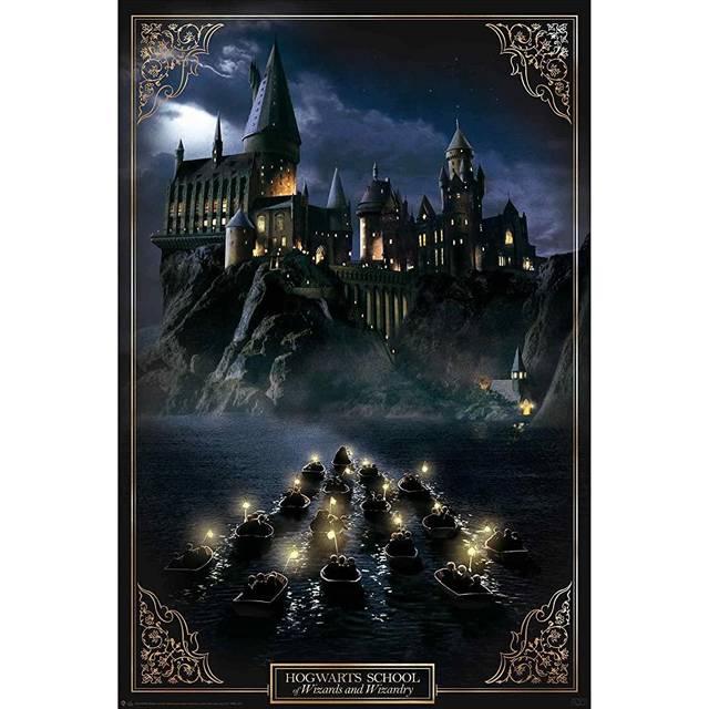 Harry Potter Poster Schloss Hogwarts