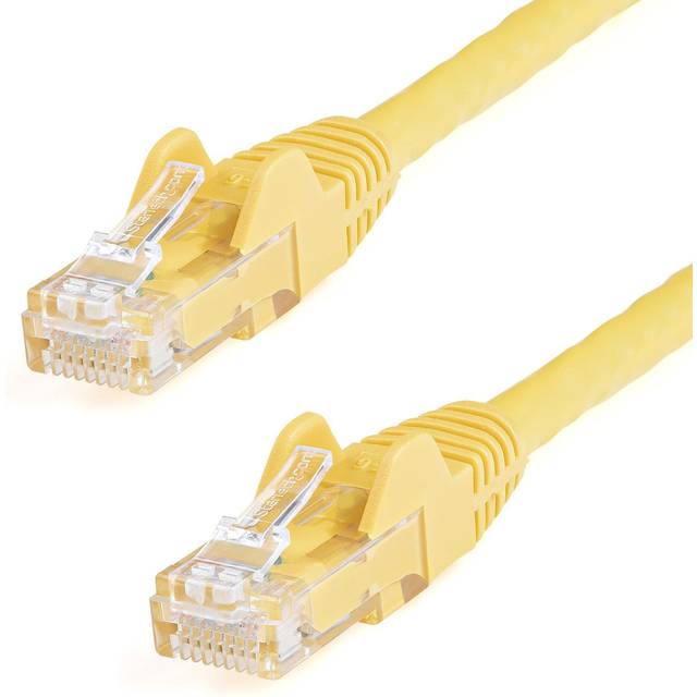 StarTech.com 15m Yellow Gigabit Snagless RJ45 UTP Cat6 Patch Cable - 15 m Patch Cord