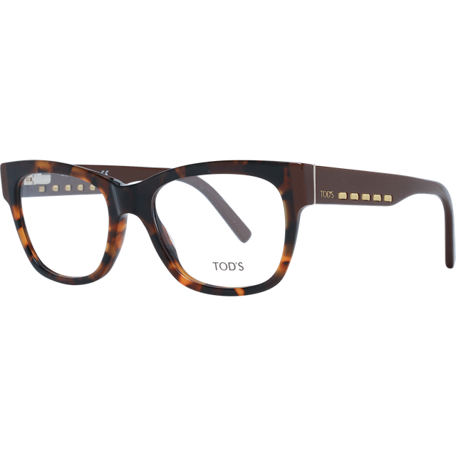 TODS TO5194 056 52 Sköldpaddemönstradeshell Glasögon (Endast Båge) Kvinna