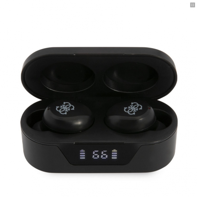 Guess TWS Bluetooth Trådlösa Hörlurar - Svart