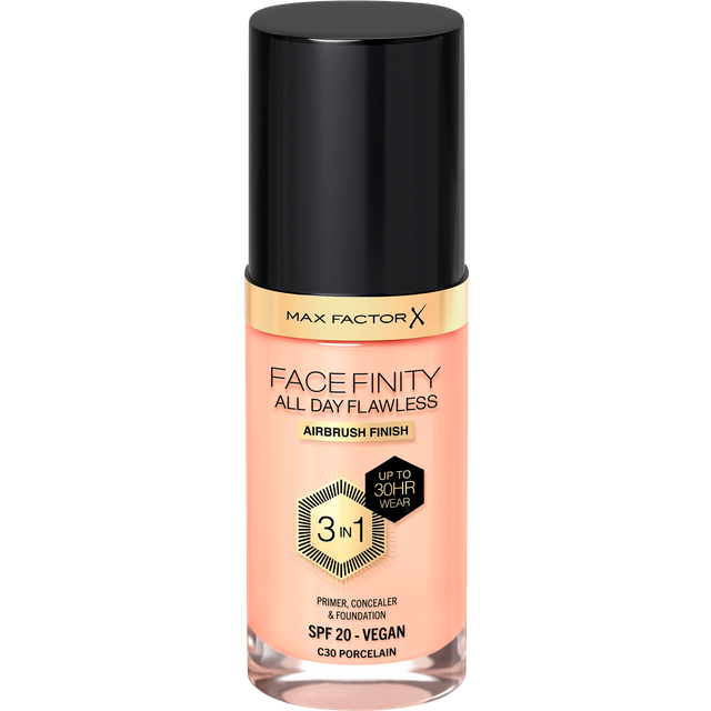 Max Factor Facefinity All Day Flawless 3 i 1 Foundation – 30 Porcelain