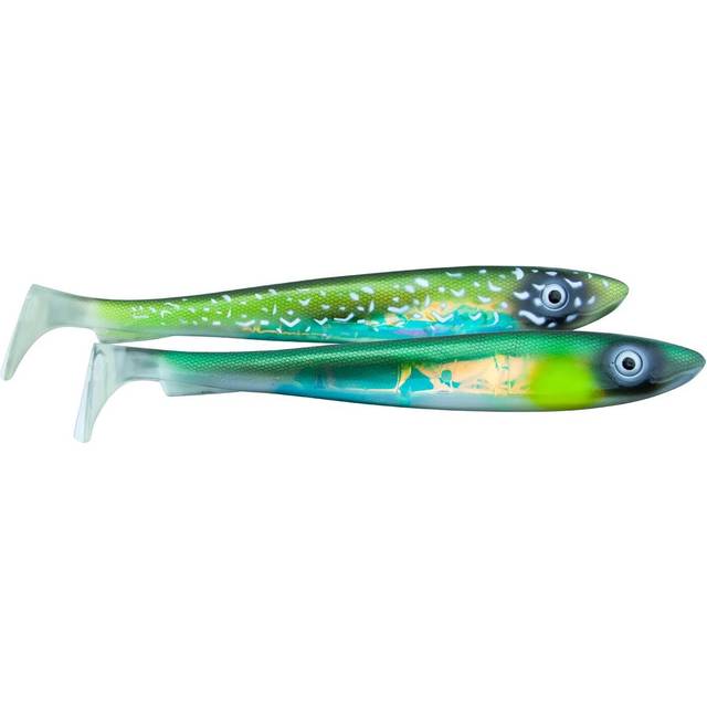 Svartzonker Mcrubber "The Pelagic" 29 cm [115 g] baby pike & green sunshine flash 2-pack