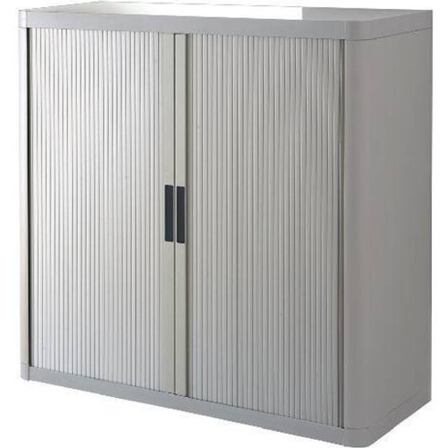 Paperflow 2 shelves, height 1040 mm, 2 shelves, height 1040 mm, grey / grey / charcoal handles