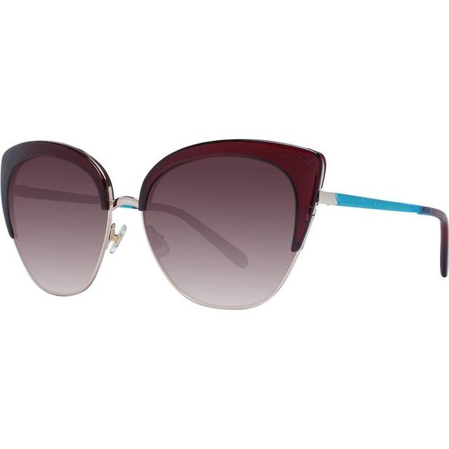 Kate Spade Womens Sunglasses 201310 YEPHA 59 ABINAYA - Burgundy Metal (archived) - One Size