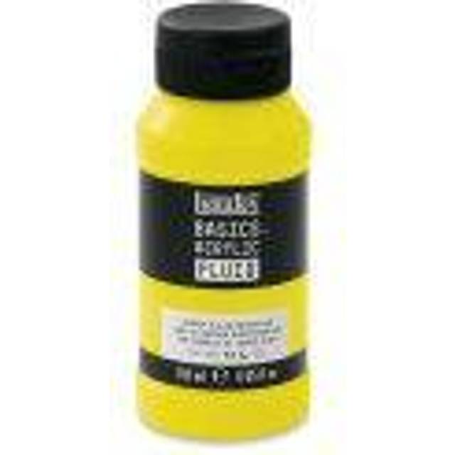Liquitex BASICS Acrylic Fluid Paint  118ml (4-oz) Bottle  Cadmium Yellow Medium Hue