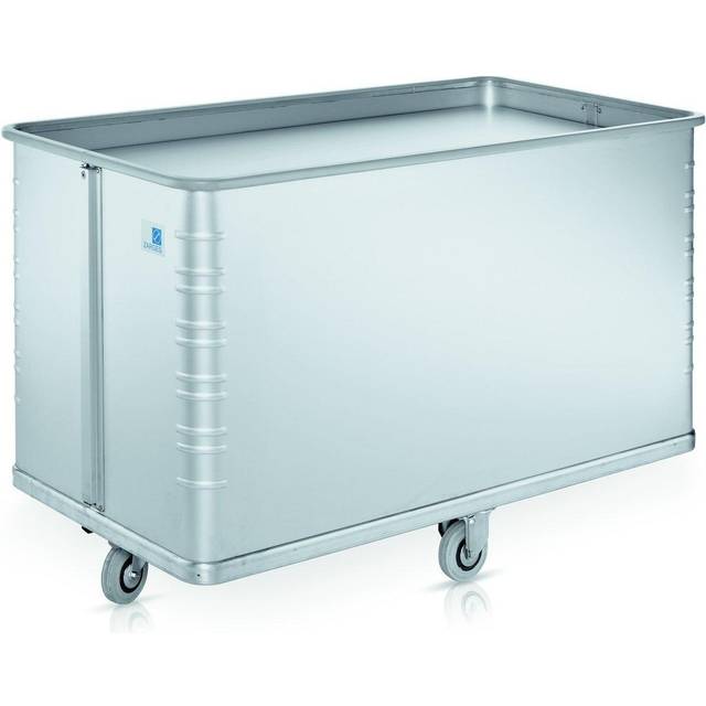 ZARGES anodised aluminium, anodised aluminium, 2 swivel castors, 2 fixed castors