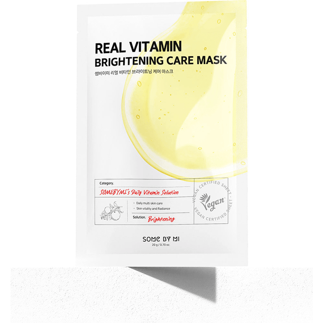 Some By Mi Real Vitamin Brightening Care Mask