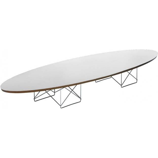 Vitra Skrivbord Valnöt/Krom