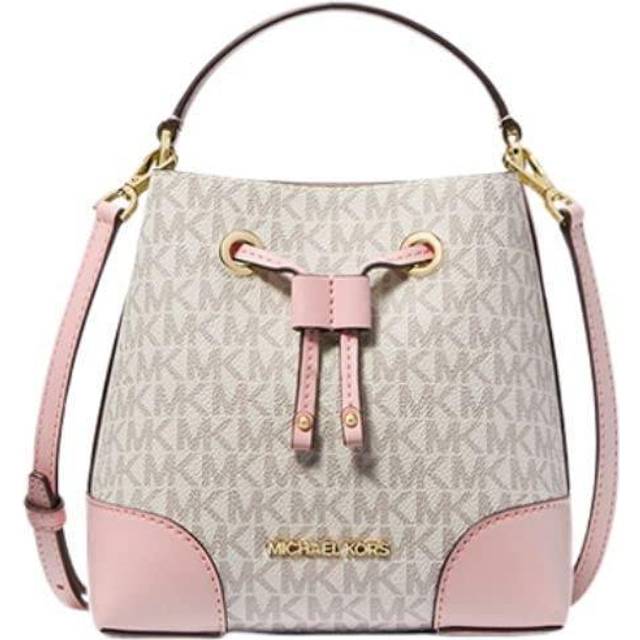 Womens Pink Bucket Crossbody Handbag - Multi - One Size