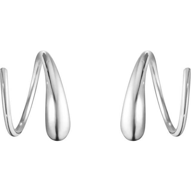 Georg Jensen Mercy Swirl �reringe i s�lv