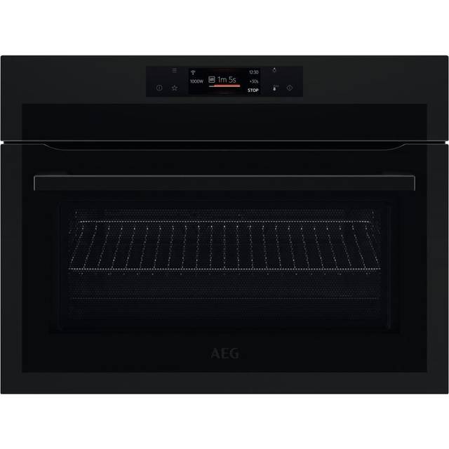 AEG KME768080T Built In Compact Oven - Black