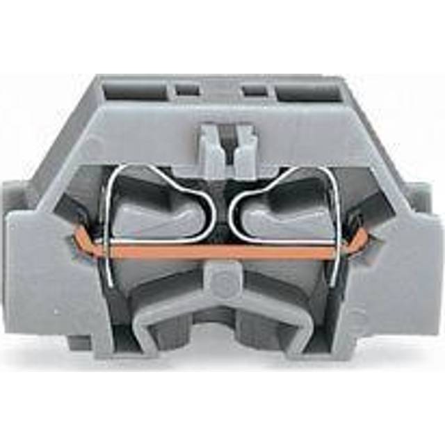 WAGO 261-306 2 Conductor Fixing Flanges Terminal Block Orange