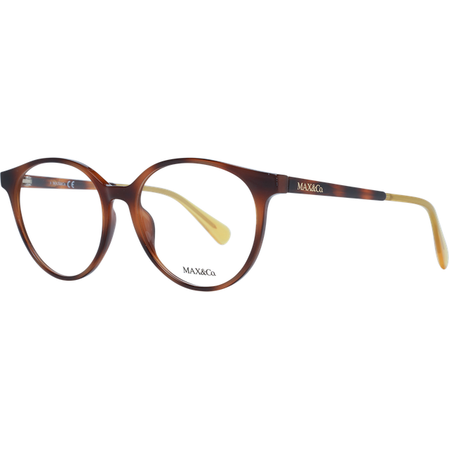 Max & Co. MO5053 056 53 Sköldpaddemönstradeshell Glasögon (Endast Båge) Kvinna