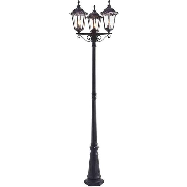 Crossland Grove Burdon Floor Lamp, Black