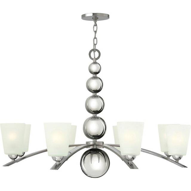 Hinkley Lighting HK/ZELDA8 PN Zelda Chandelier Polished Nickel