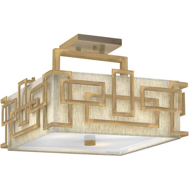 Hinkley Lighting HK/LANZA/SF BR Lanza Semi Flush Mount