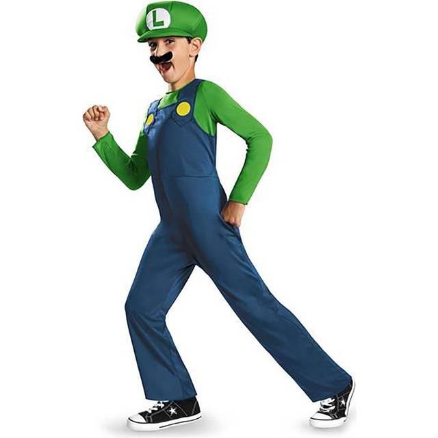 Nintendo Super Mario Brothers Luigi Costume