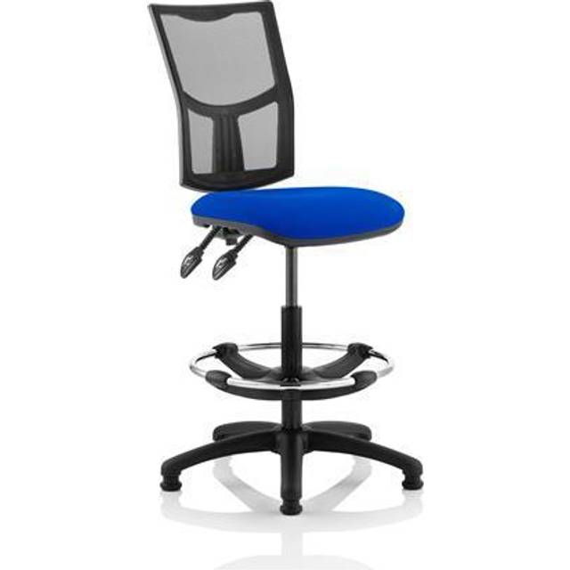 Eclipse Plus II Lever Task Operator Chair Mesh Back Blue Hi Rise