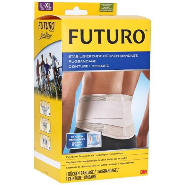 FUTURO FUT46816 Klassisk ryggortos, storlek L/XL, mått: 99,0 – 127,0 cm