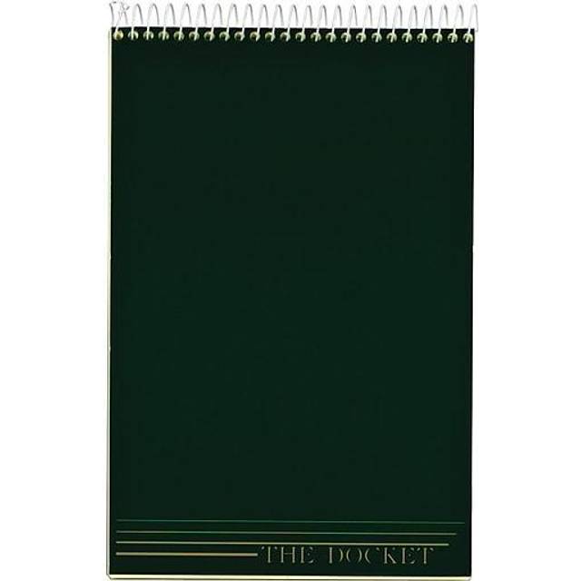 "TOPS Docket Steno Book  6"""""""" x 9""""""""  Gregg Rule  Canary Paper  100 Sheets (63851)"