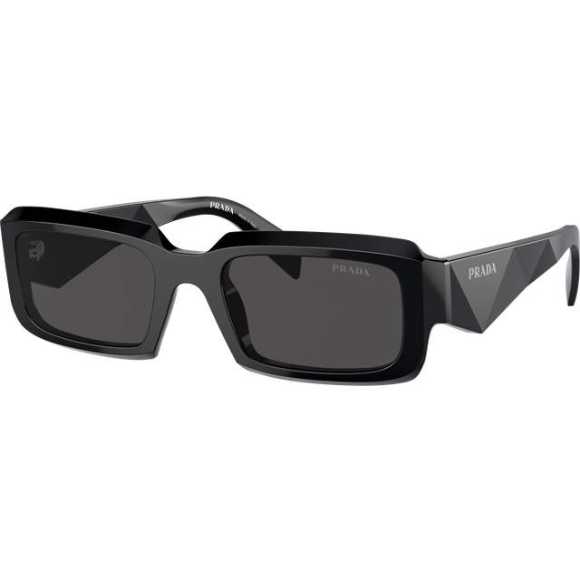 Prada PR 27ZS 16K08Z, ROUND Sunglasses, MALE - Black