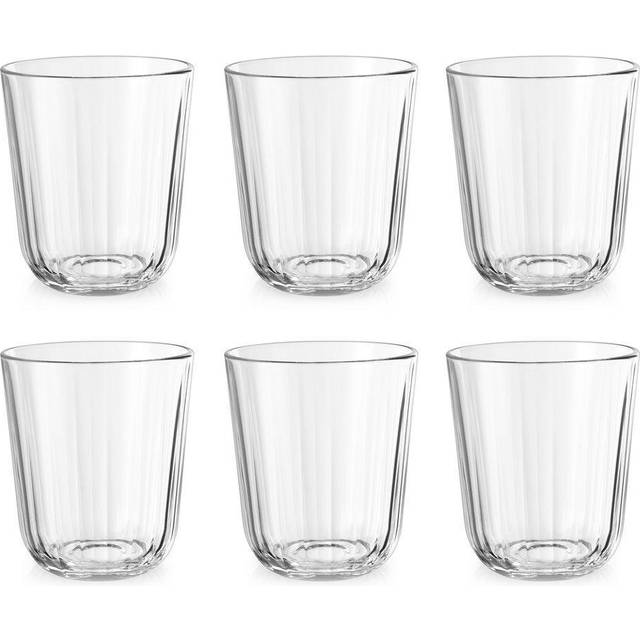 Eva Solo - Facet Tumbler 27cl Set of 6 - transparent/H x Ø 9.3x8cm/bis 130°C hitzebeständig (9.0 x &#8960;8.0cm)