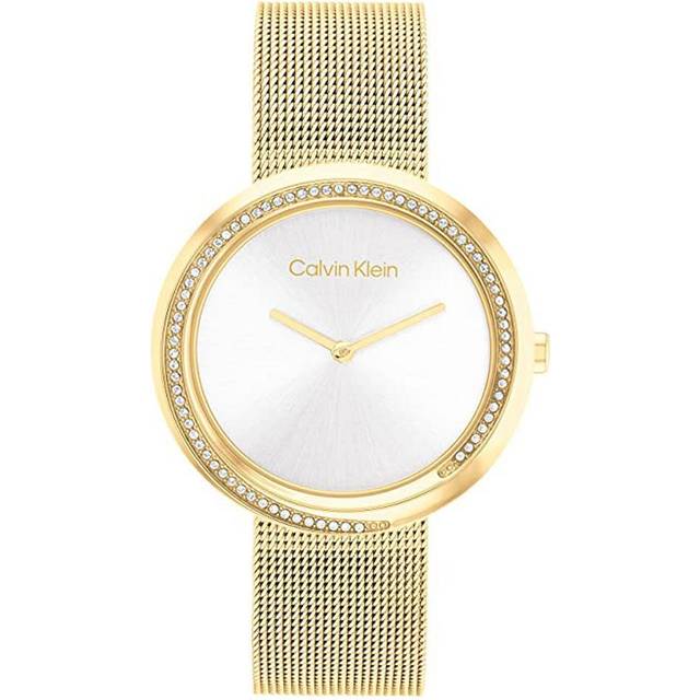 Crystal Twisted Bezel Watch
