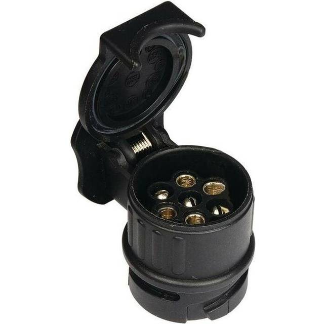HP Autozubehör 28647 Anhænger adapter [7-polet stik - Stikdåse 13-polet] Plastic