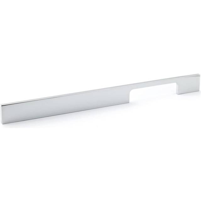 Richelieu Hardware BP720320140 Aversa Collection 12 58inch 320 mm CentertoCenter Chrome Modern Rectangular Cabinet and Dra