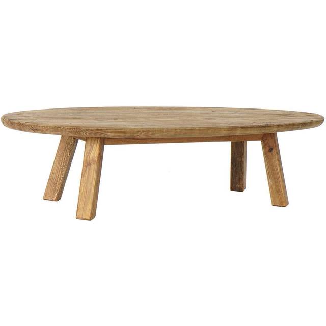 Centre Table DKD Home Decor Natural Brown Wood Recycled Wood 139 x 59 x 35 cm 140 x 60 x 35 cm