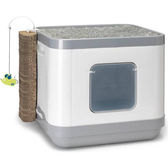 Pets At Home All-In One Cat Box Bed Playground Medium