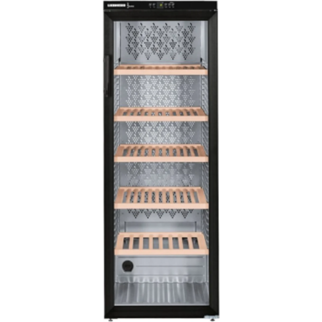 Liebherr WKb4212 Vinothek Black Glass Door Single Zone Wine Cooler