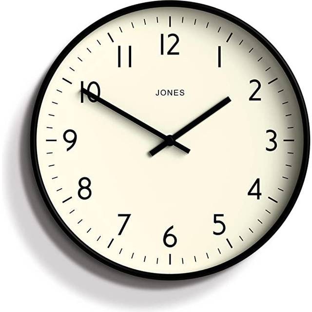 Jones Clocks 'The Jam' Modern Colourful Wall Clock - Mint