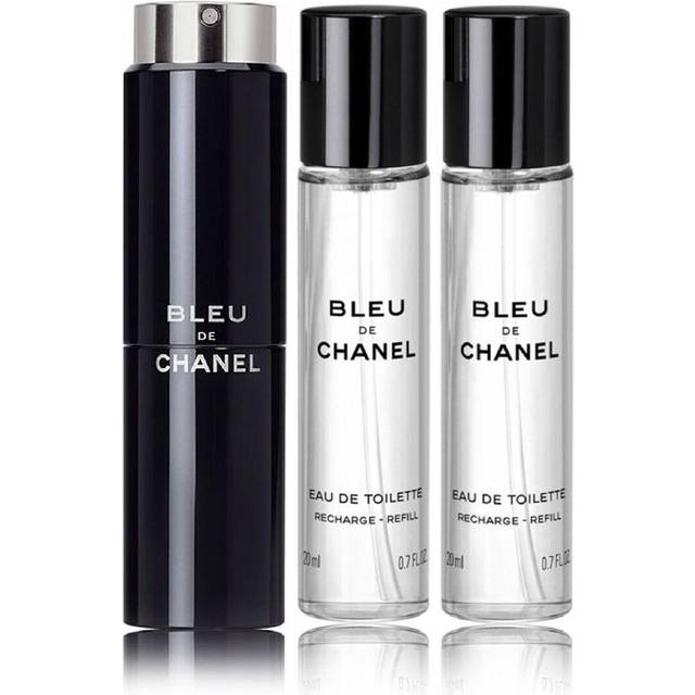 Chanel Bleu Edt Vaporizador Refillable 3 X 20ml